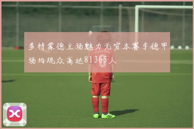 多特蒙德主场魅力无穷本赛季德甲场均观众高达81365人